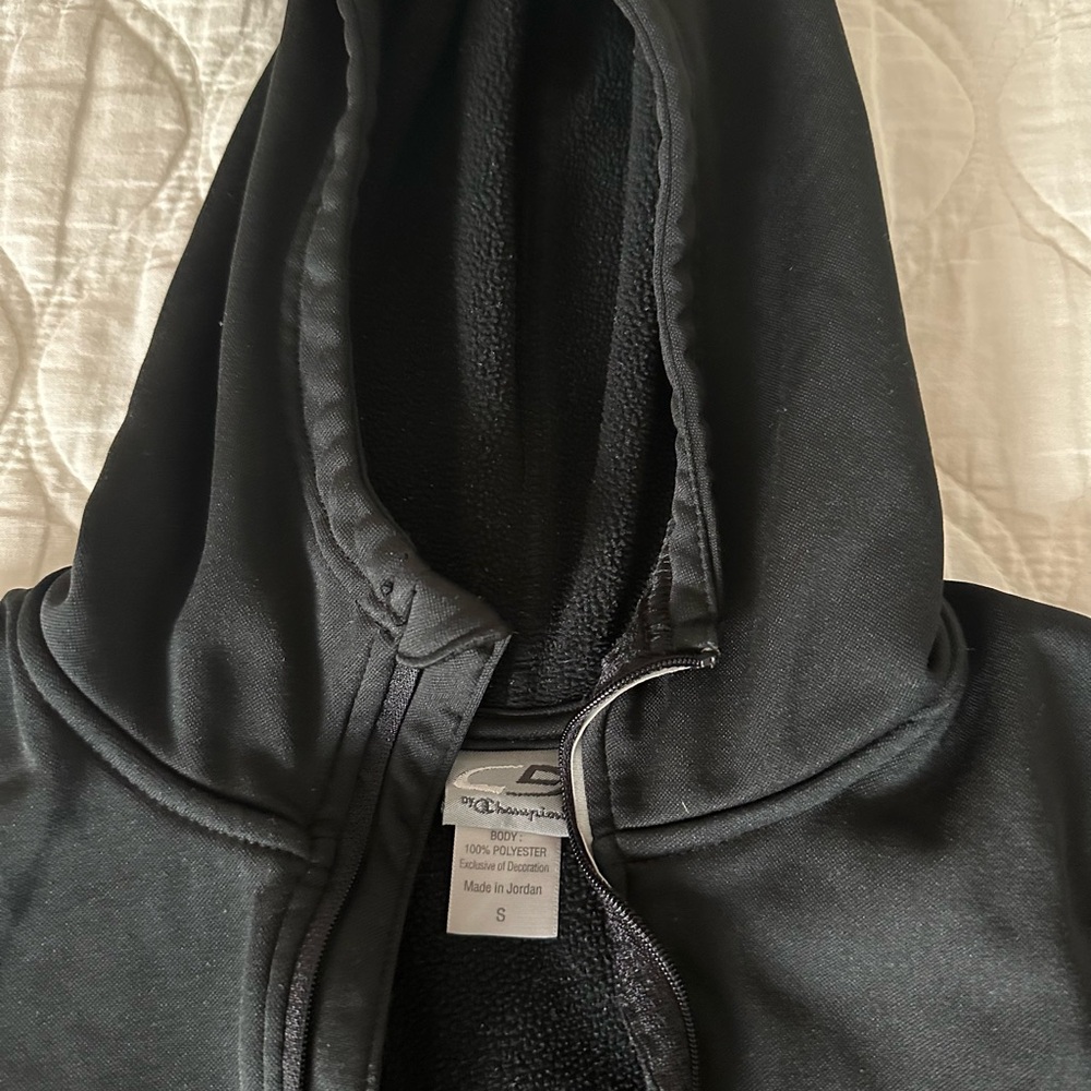 Champion Women's Black Quarter-zip Hoodie - Picture 2 of 5